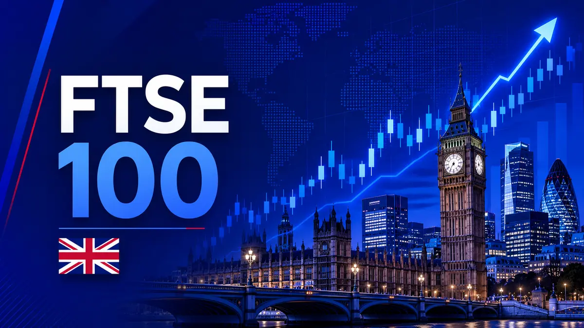 FTSE 100 Edges Higher as Soft U.S. Retail Sales Cool Fed Rate Bets