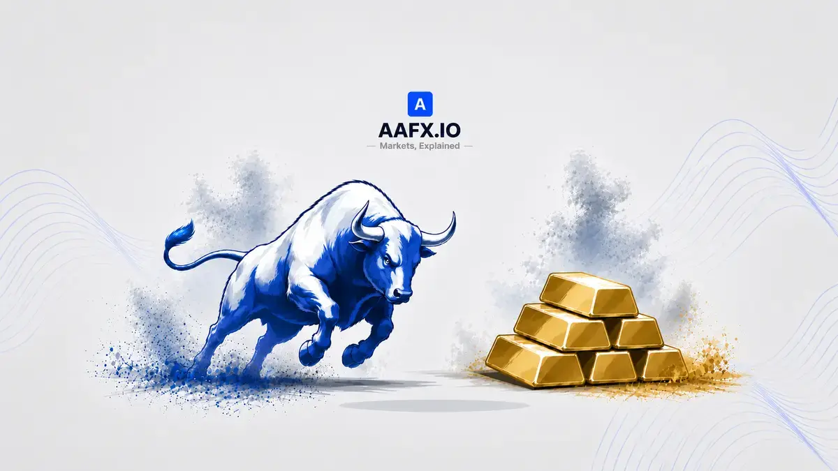 Gold Climbs as Trump Delays Iran Strike; Oil Drop Eases Inflation Fears