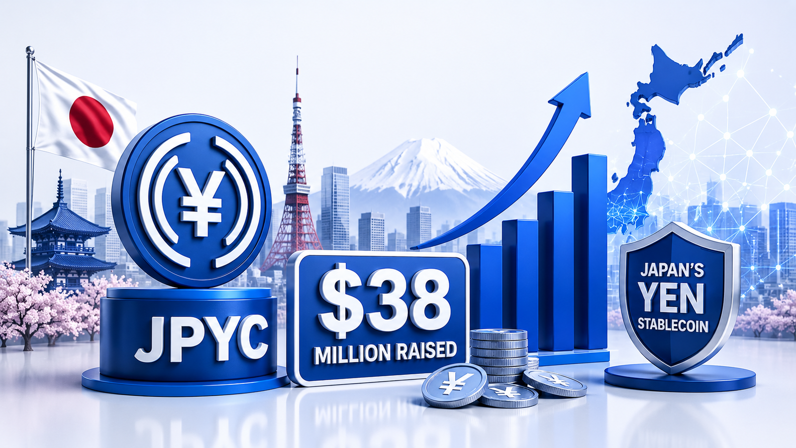 JPYC Raises $38 Million as Japan’s Yen Stablecoin Gains Ground