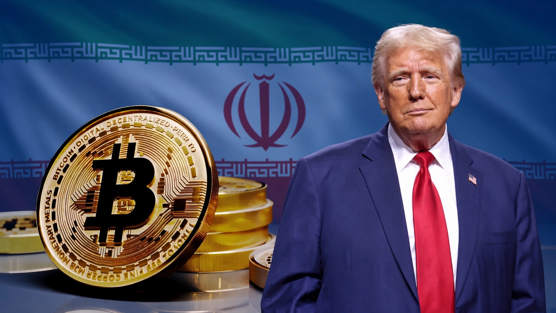 Trump Declares Iran Economic Campaign as Bitcoin Holds Near $69,000