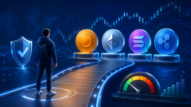 Best Crypto for Beginners: Bitcoin, Ethereum, Solana & XRP