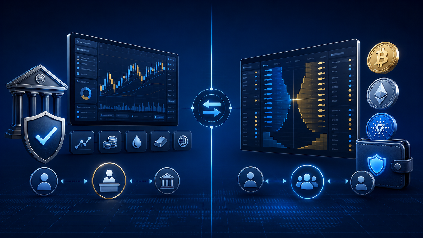 Crypto Broker vs Exchange: Key Differences Explained
