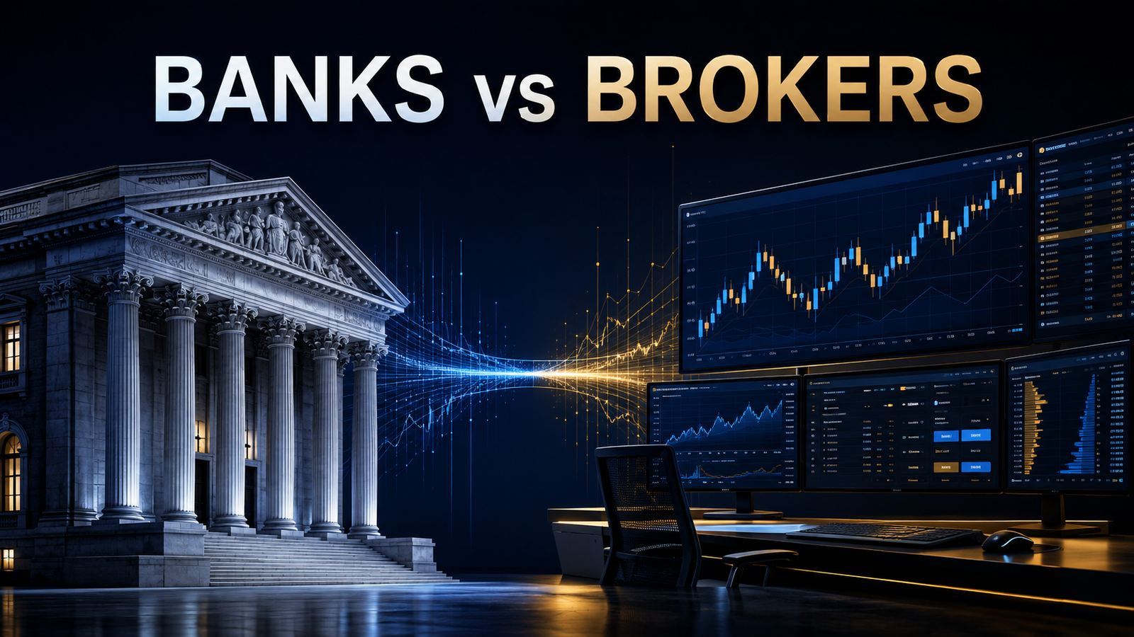 Banks vs. Brokers for Trading: Which Is Better for Retail Traders?
