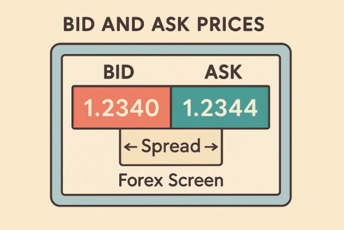 Forex bid ask price and spread explained