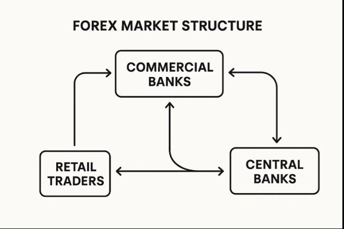 Forex market structure and participants