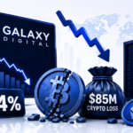 Galaxy Digital Sinks 14% as $85M Crypto Loss Overshadows AI