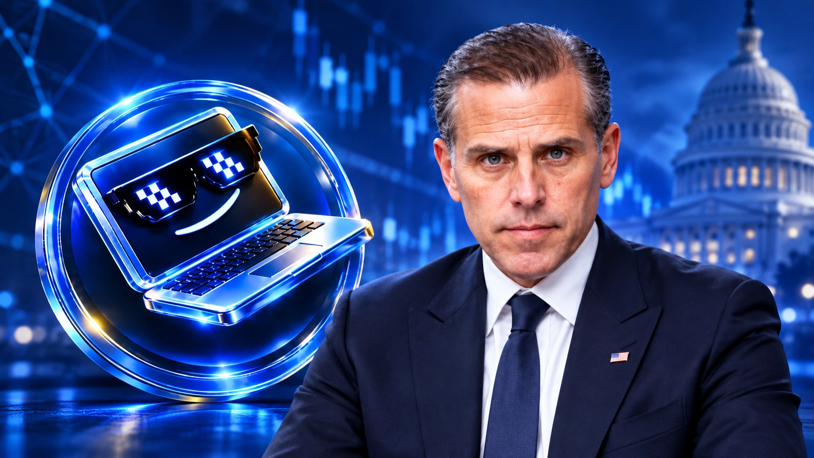 Hunter Biden Launches LAPTOP Token With 20% Supply Set for Airdrops
